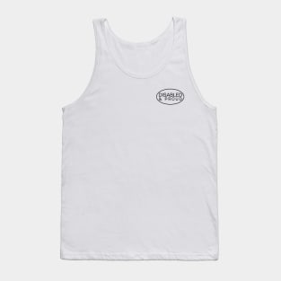 Disabled and Proud ver. 3 Black Tank Top